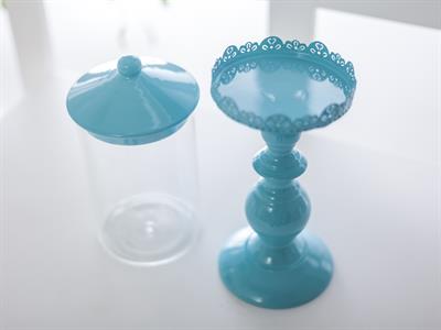 Elisa КУТИЯ ЗА СЪХРАНЕНИЕ Ковано желязо Turquoise