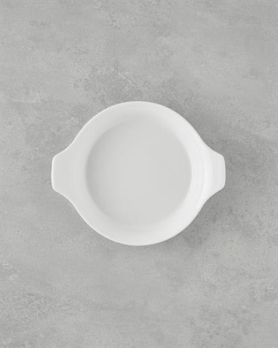 Elise Съд За Фурна Тиган с две дръжки Керамика 20 см Бял