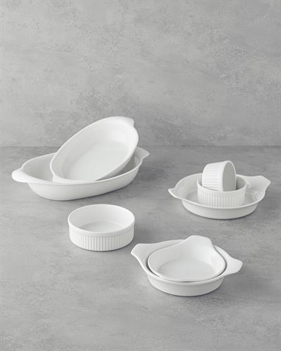 Elise Съд За Фурна Керамика 36 см Бял