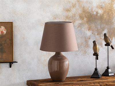 Elita Абажур Кафяво, 28X28X42 Cm