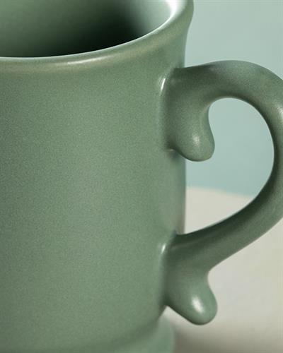 Elite Чаша Керамика, Зелено, 140 Ml