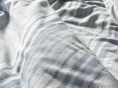 Elite Diamond СПАЛНО БЕЛЬО КОМПЛЕ Единичен Багрени нишки 160x220 cm Морскосин