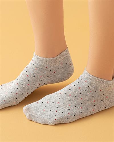 Ella Чорапи Дамски 2 Бр., Сиво-Бяло, 36-40