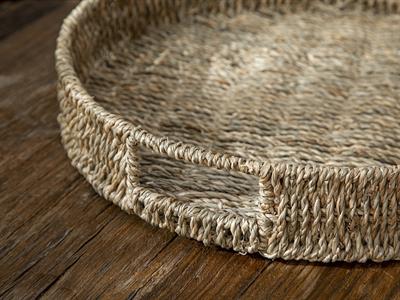 Ella Табла Кръгъл, Ракита, Кафяво, 40 Cm