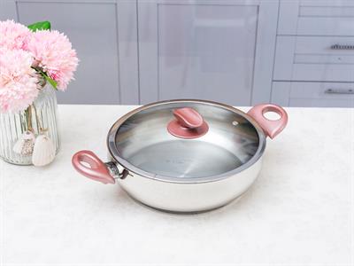 Elves ТЕНДЖЕРА Плитка Неръждаема стомана 24 cm Gray