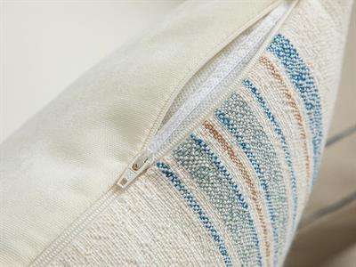 Elvio Декоративна Възглавница Бяло, 45 X 45 Cm