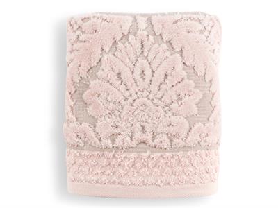 Emerald Gold ХАВЛИЯ ЗА ЛИЦЕ Жакардов 50x80 cm Powder Pink.