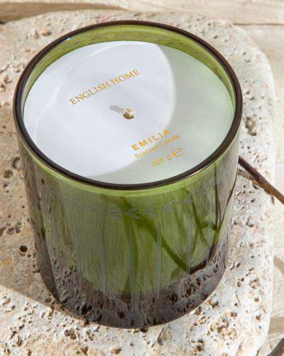 Emilia Scented Candle 200 gr Green