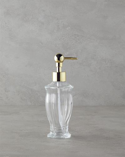 Emily Дозатор За Течен Сапун За Баня 7x7x19 см Прозрачен