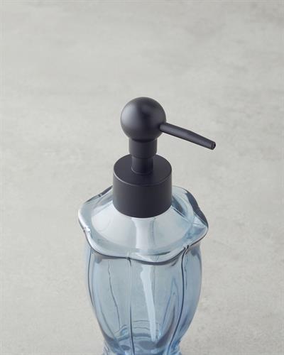 Emily Дозатор За Течен Сапун За Баня 7x7x19 см Син