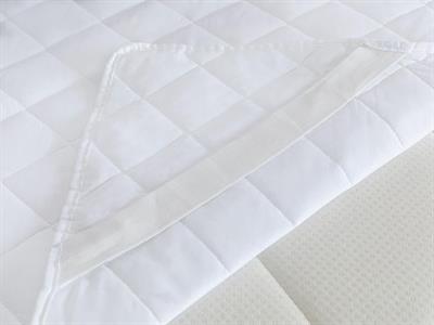 English Home ПРОТЕКТОР ЗА ЛЕГЛО Двоен човек 160x200 cm White