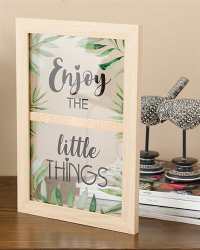 Enjoy Картина МДФ 25x35 см Кафяв