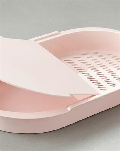 Enjoy ДЪСКА ЗА РЯЗАНЕ С контейнер за събиране Пластмасов Powder