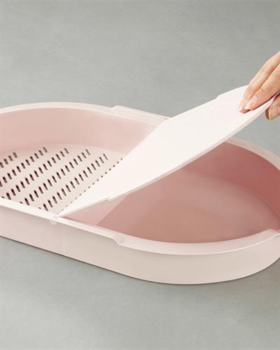 Enjoy ДЪСКА ЗА РЯЗАНЕ С контейнер за събиране Пластмасов Powder