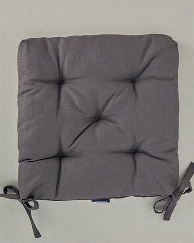 Enric Възглавница За Стол Полиестер, Антрацит, 40 X 40 Cm