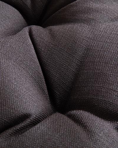 Enric Възглавница За Стол Полиестер, Антрацит, 40 X 40 Cm