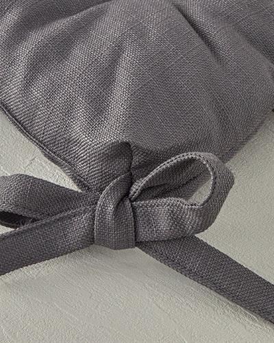 Enric Възглавница За Стол Полиестер, Антрацит, 40 X 40 Cm