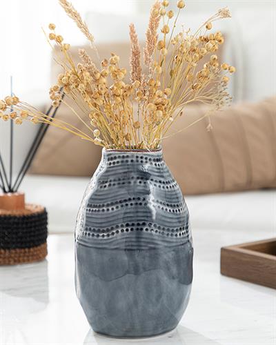 Erica Ваза Синьо, 11,5 X 11,5 X 17,3 Cm