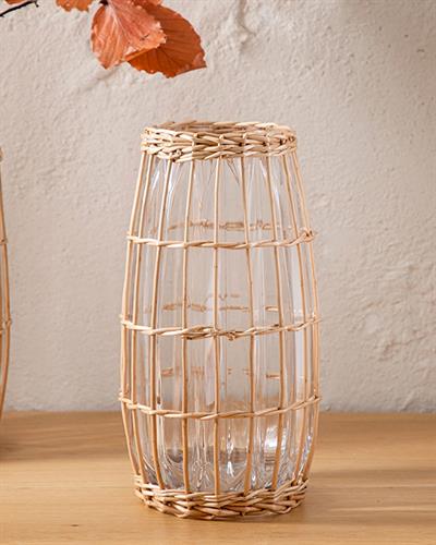 Erica Ваза Кафяво, 14 X 14 X 25,5 Cm