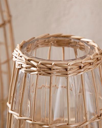 Erica Ваза Кафяво, 14 X 14 X 25,5 Cm