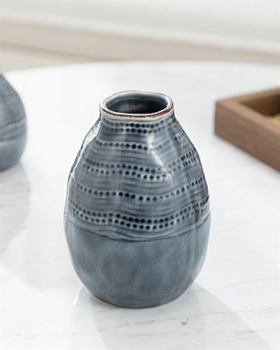 Erica Ваза 9,5x9,5x13 см Син