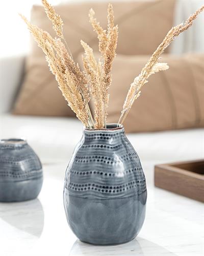 Erica Ваза 9,5x9,5x13 см Син