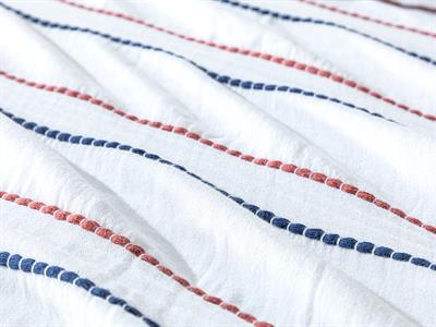 Essence Покривка За Легло King Size, Муселин, Бяло, 260 X 280 Cm