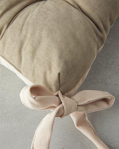 Este Възглавница За Стол Копринен Twill, Зелено, 40 X 40 Cm