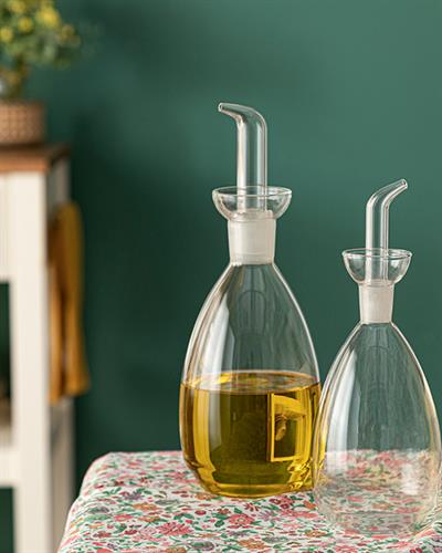 Esther Диспенсър За Олио Жакард С Граници, Прозрачен, 400 Ml