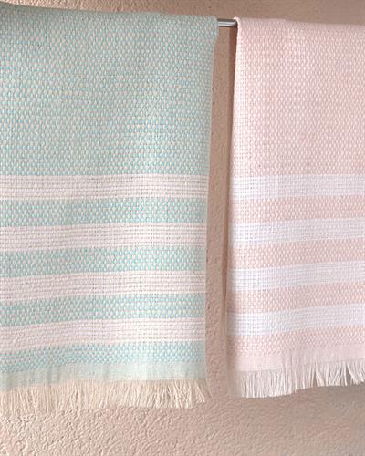 Etamin Кърпа За Сушене 2 бр. 70% Памук 30% Регенериран памук 30x50 см Син - Розов