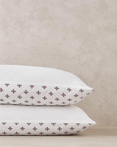 Etamine Flower Калъфка За Възглавница 2 бр. Памучен 50x70 см Розов