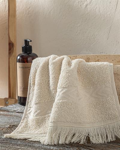 Ethnic Хавлии За Ръце Памучен, Бежово, 30 X 40 Cm