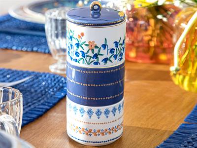 Ethnic Lines Кутия За Съхранение 3 бр. New Bone 3x175 мл Бял