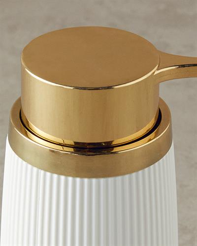 Evelyn Комплект За Баня 3 Бр., Бяло, 17,5 X 6,5 X 6,5 Cm+9 X 6,5 X 6,5 Cm+1