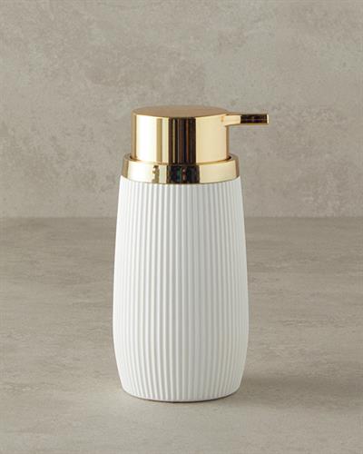 Evelyn Комплект За Баня 3 Бр., Бяло, 17,5 X 6,5 X 6,5 Cm+9 X 6,5 X 6,5 Cm+1