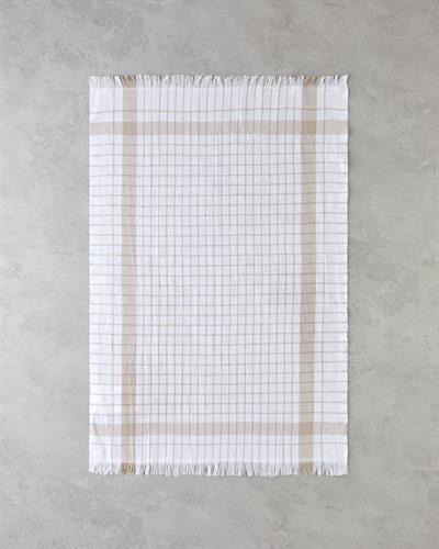 Evelyn Кърпа За Сушене Памучен полиестер 40x60 Бежов