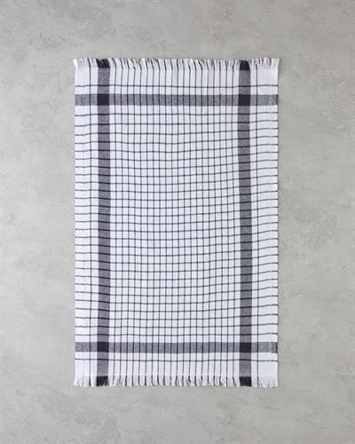 Evelyn Кърпа За Сушене Памучен полиестер 40x60 Черен