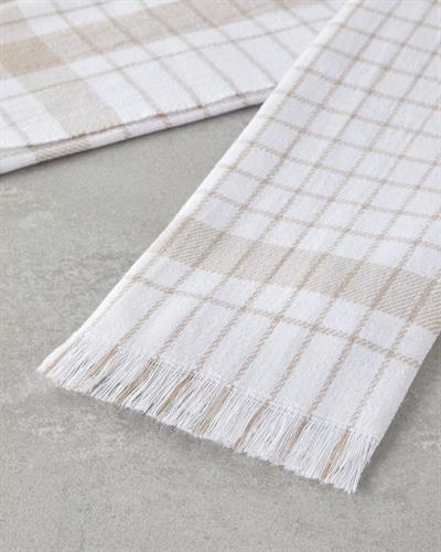 Evelyn Кърпа За Сушене Памучен полиестер 40x60 Бежов