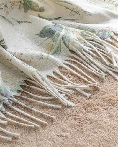 Evia Шал За Кресло Отпечатан, Бежово, 130 X 170 Cm