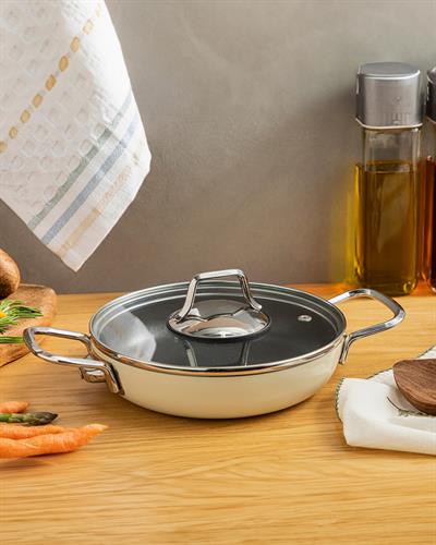 Excellence Купа Незалепващо Покритие, Алуминий, Кремово, 18 Cm