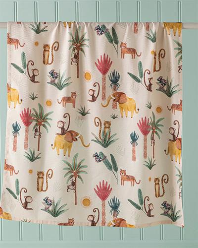 Exotic Бебешка Покривка Памучен, Бежово, 100 X 150 Cm