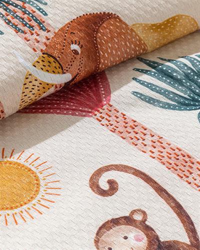 Exotic Бебешка Покривка Памучен, Бежово, 100 X 150 Cm