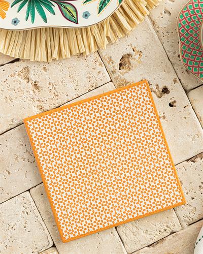 Exotic Day Нихале Керамика, Оранжево,, 16 X 16 Cm