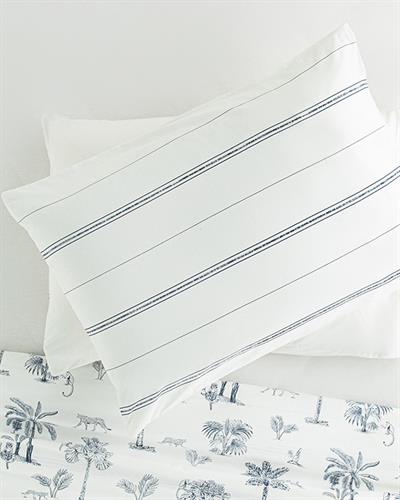 Exotic Forest Калъфка За Възглавница 2 бр. Памучен 50x70 см Морскосин