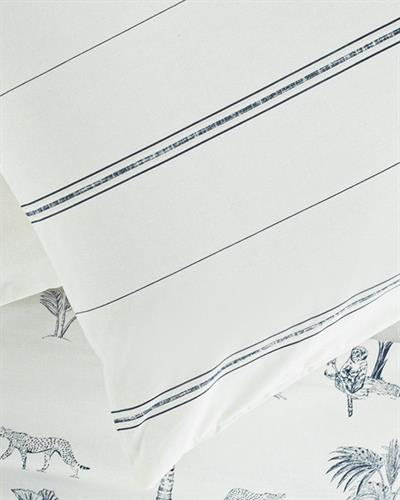 Exotic Forest Калъфка За Възглавница 2 бр. Памучен 50x70 см Морскосин