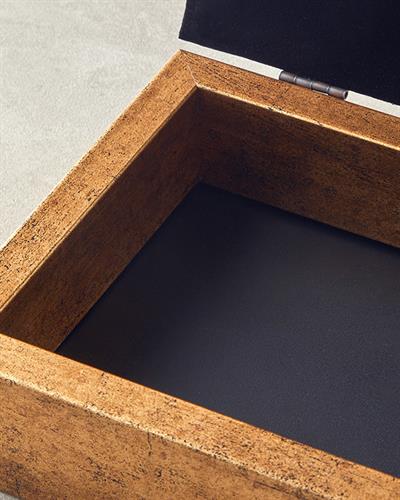 Exotic Forest Декоративна Кутия 26x16x7 см Златен