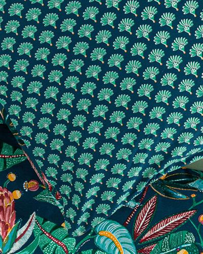 Exotic Garden Кълъфка За Възглавница 2Бр., Памучен, Тъмно Синьо, 50 X 70 Cm