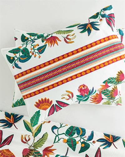 Exotic Garden Kombin Кълъфка За Възглавни 2Бр., Лесно За Гладене, Тъмно Зелено, 50 X 70 Cm