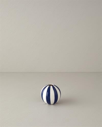 Exotic Strip Ваза Керамика 10,5x10,5x9,5 см Морскосин