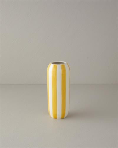 Exotic Strip Ваза Керамика 12x12x18 см Бордо